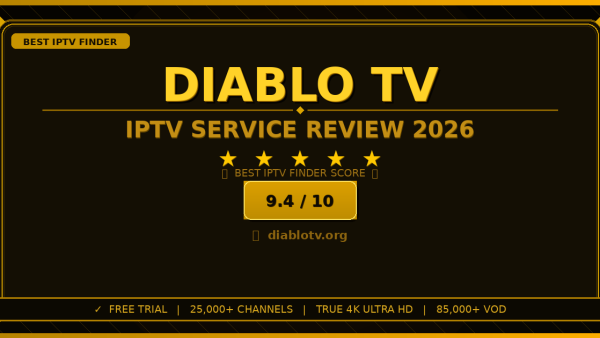 Diablo TV Review 2026 — Free Trial, Pricing & Channels