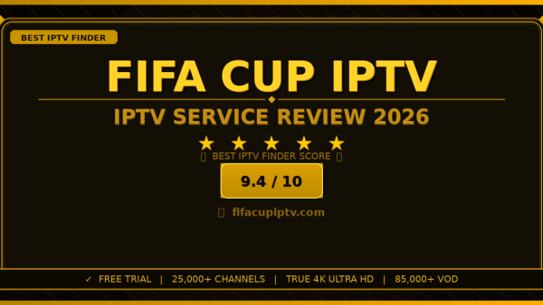 FIFA Cup IPTV Review 2026 — Free Trial, Pricing & Channels