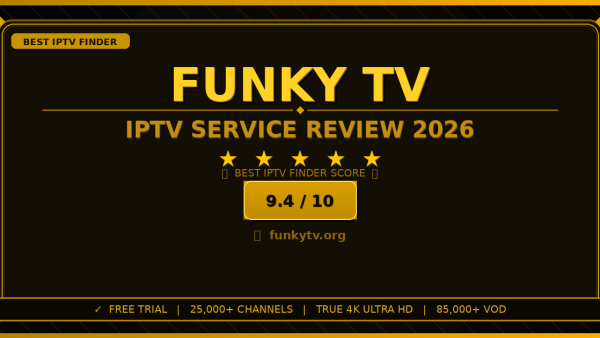 Funky TV Review 2026 — Free Trial, Pricing & Channels