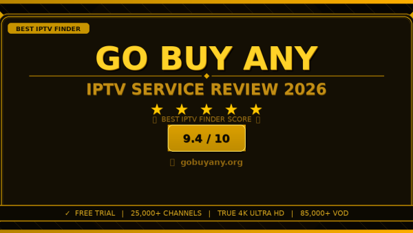Go Buy Any Review 2026 — Free Trial, Pricing & Channels