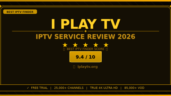 I Play TV Review 2026 — Free Trial, Pricing & Channels