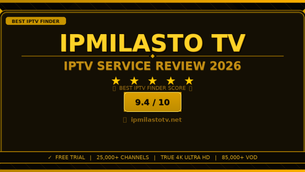 IPMilasto TV Review 2026 — Free Trial, Pricing & Channels