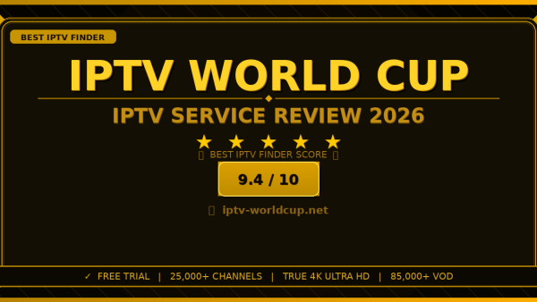 IPTV World Cup Review 2026 — Free Trial, Pricing & Channels