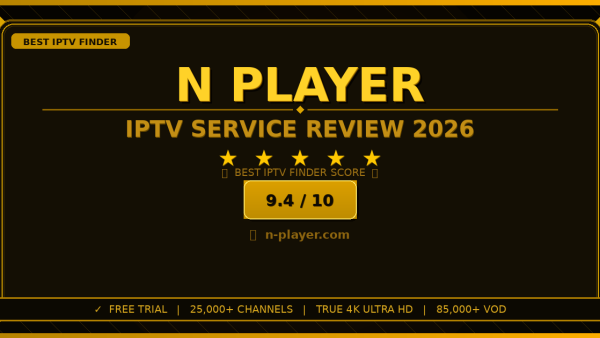 N Player Review 2026 — Free Trial, Pricing & Channels