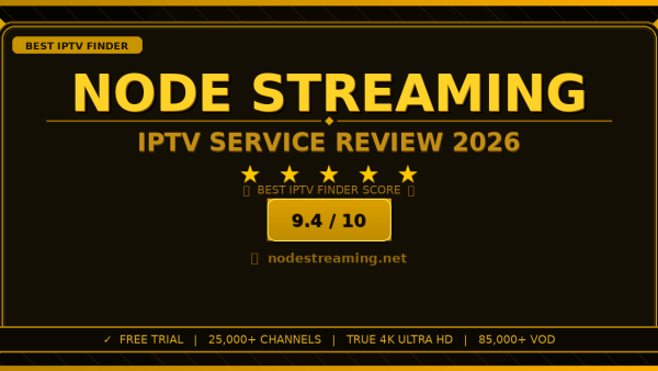 Node Streaming Review 2026 — Free Trial, Pricing & Channels