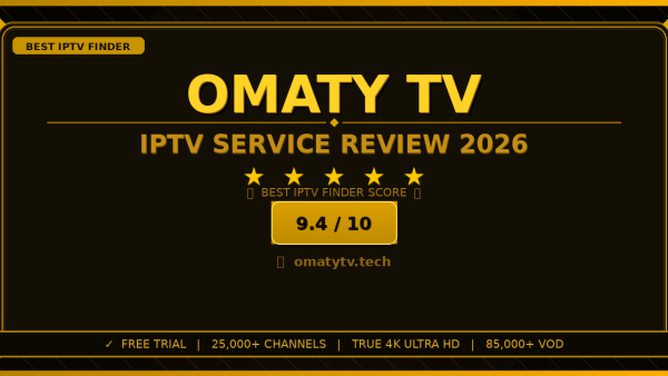 Omaty TV Review 2026 — Free Trial, Pricing & Channels