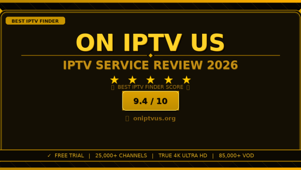 On IPTV US Review 2026 — Free Trial, Pricing & Channels