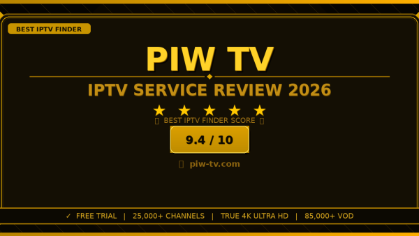 Piw TV Review 2026 — Free Trial, Pricing & Channels