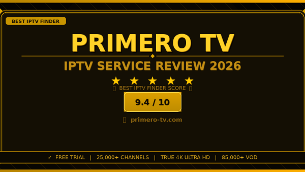 Primero TV Review 2026 — Free Trial, Pricing & Channels