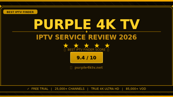 Purple 4K TV Review 2026 — Free Trial, Pricing & Channels