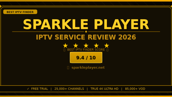 Sparkle Player Review 2026 — Free Trial, Pricing & Channels