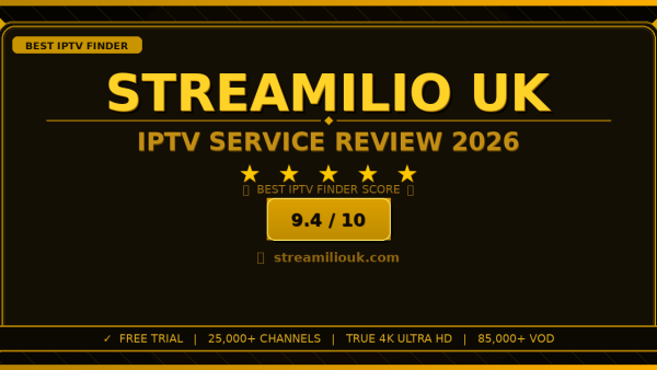 Streamilio UK Review 2026 — Free Trial, Pricing & Channels