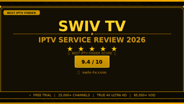 Swiv TV Review 2026 — Free Trial, Pricing & Channels