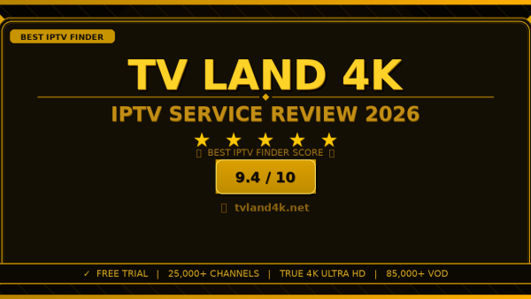 TV Land 4K Review 2026 — Free Trial, Pricing & Channels