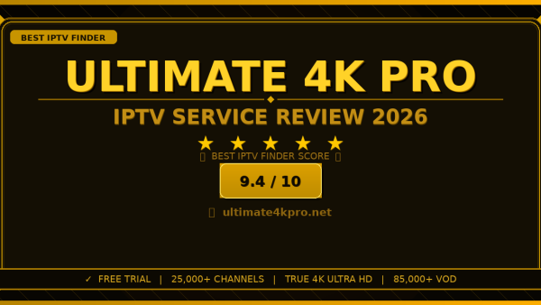 Ultimate 4K Pro Review 2026 — Free Trial, Pricing & Channels