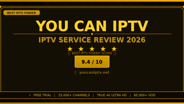 You Can IPTV Review 2026 — Free Trial, Pricing & Channels