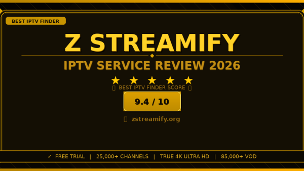 Z Streamify Review 2026 — Free Trial, Pricing & Channels